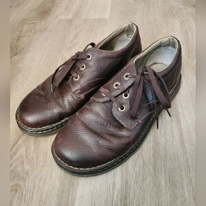 Dr. Martens Ordell Brown Leather Men's Shoes
